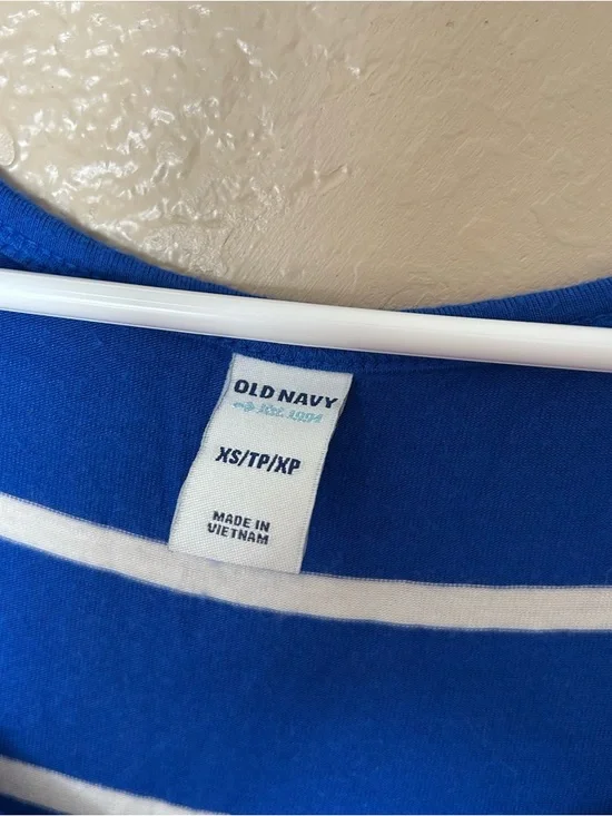 Blue & White Striped Old Navy Tunic Dress - Picture 4 of 5